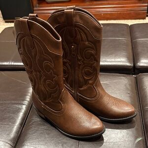 Classic Brown Cowboy Boots